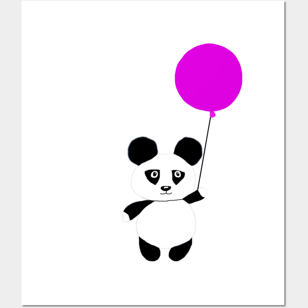 Baby Panda Wall Art by smartartdesigns